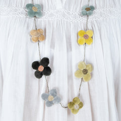Sophie Digard Hand Crafted Phoenix Floral Necklace