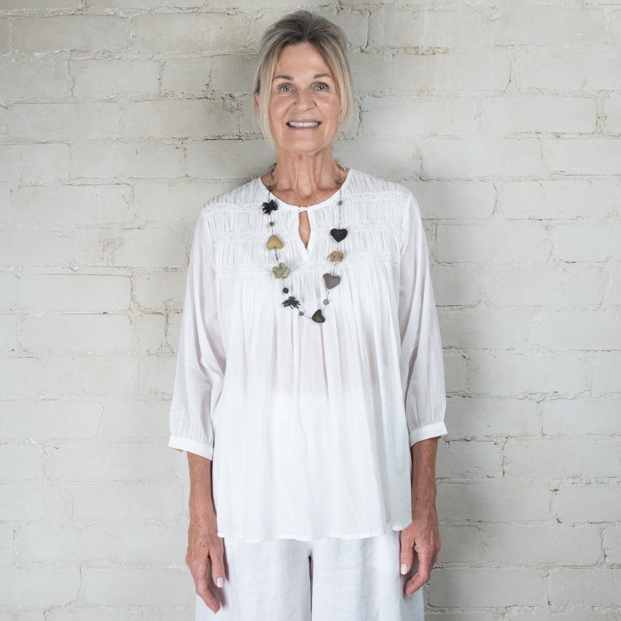 Sophie Digard Hand Crafted Gram Multi Necklace