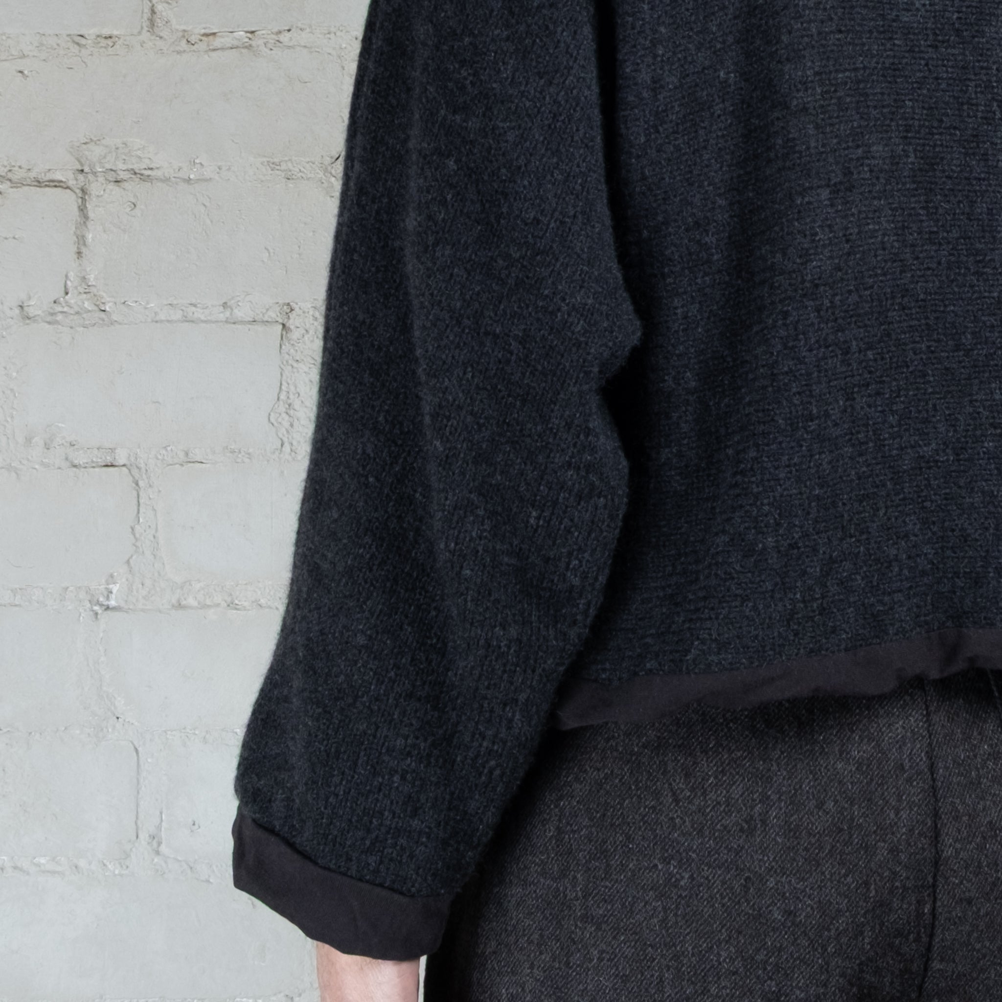 Elsa Esturgie Ozone Organic Cotton Lined Wool Sweater