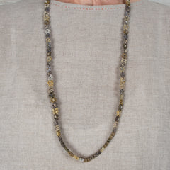 Sophie Digard Hand Crafted Floral Chain Necklace