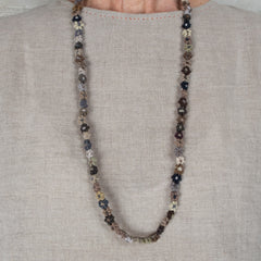 Sophie Digard Hand Crafted Floral Chain Necklace