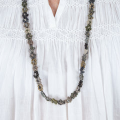 Sophie Digard Hand Crafted Floral Chain Necklace
