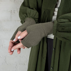 Cashmerism 100% Cashmere Fingerless Mittens