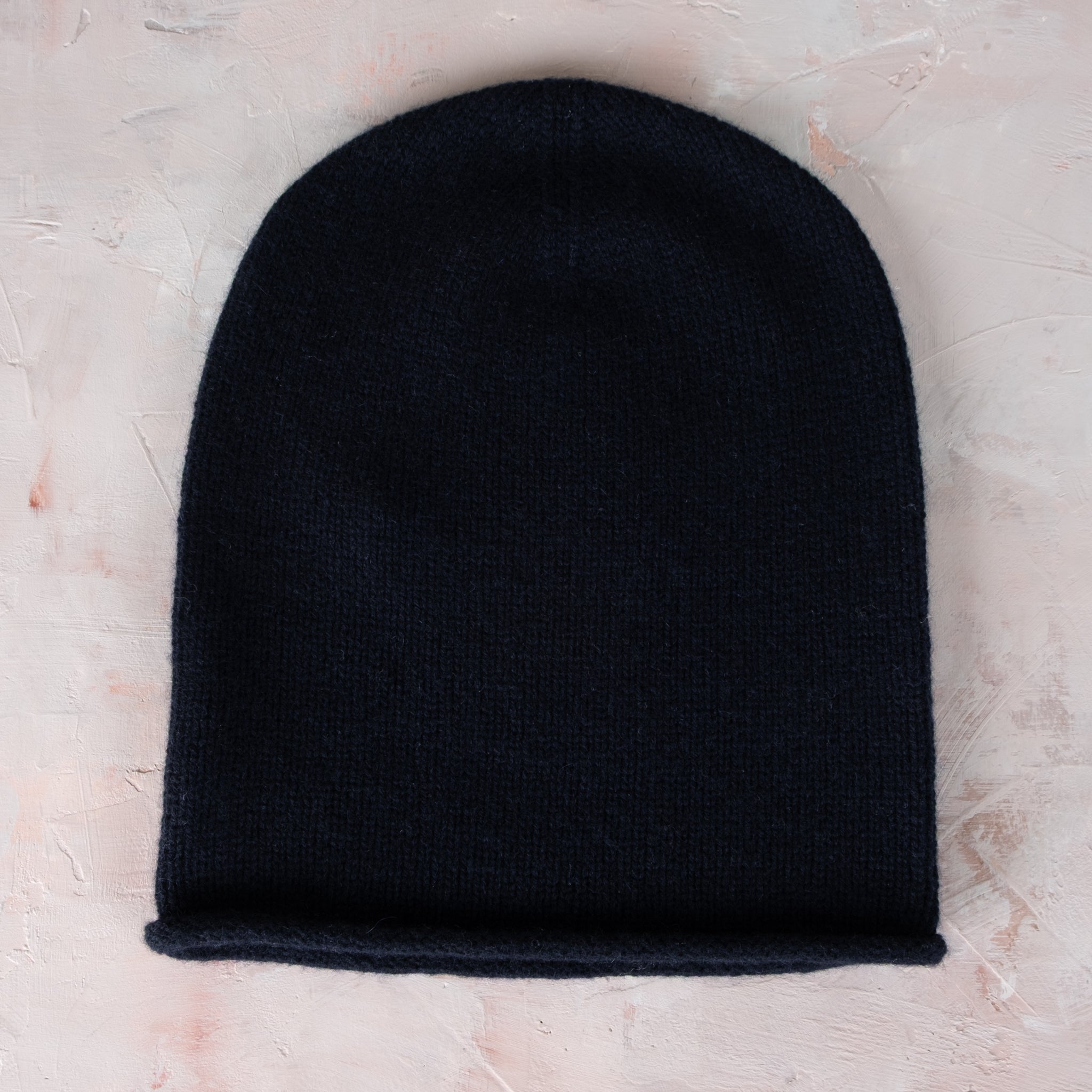 Cashmerism 100% Cashmere Rolled Edge Beanie