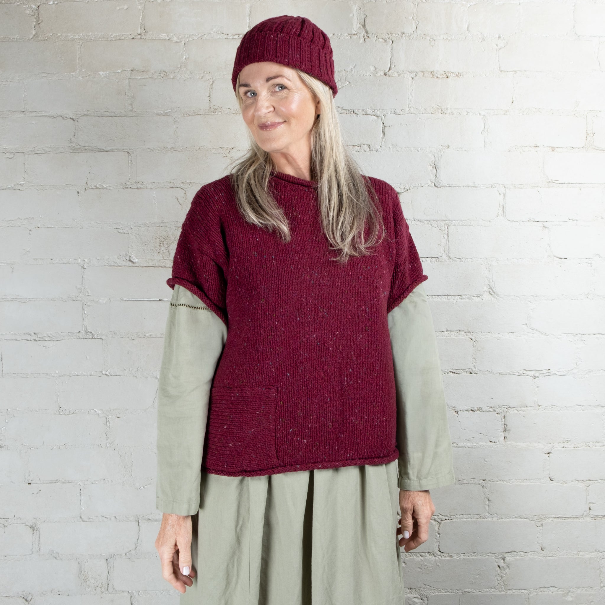 Fisherman Out Of Ireland Donegal Knit Beanie