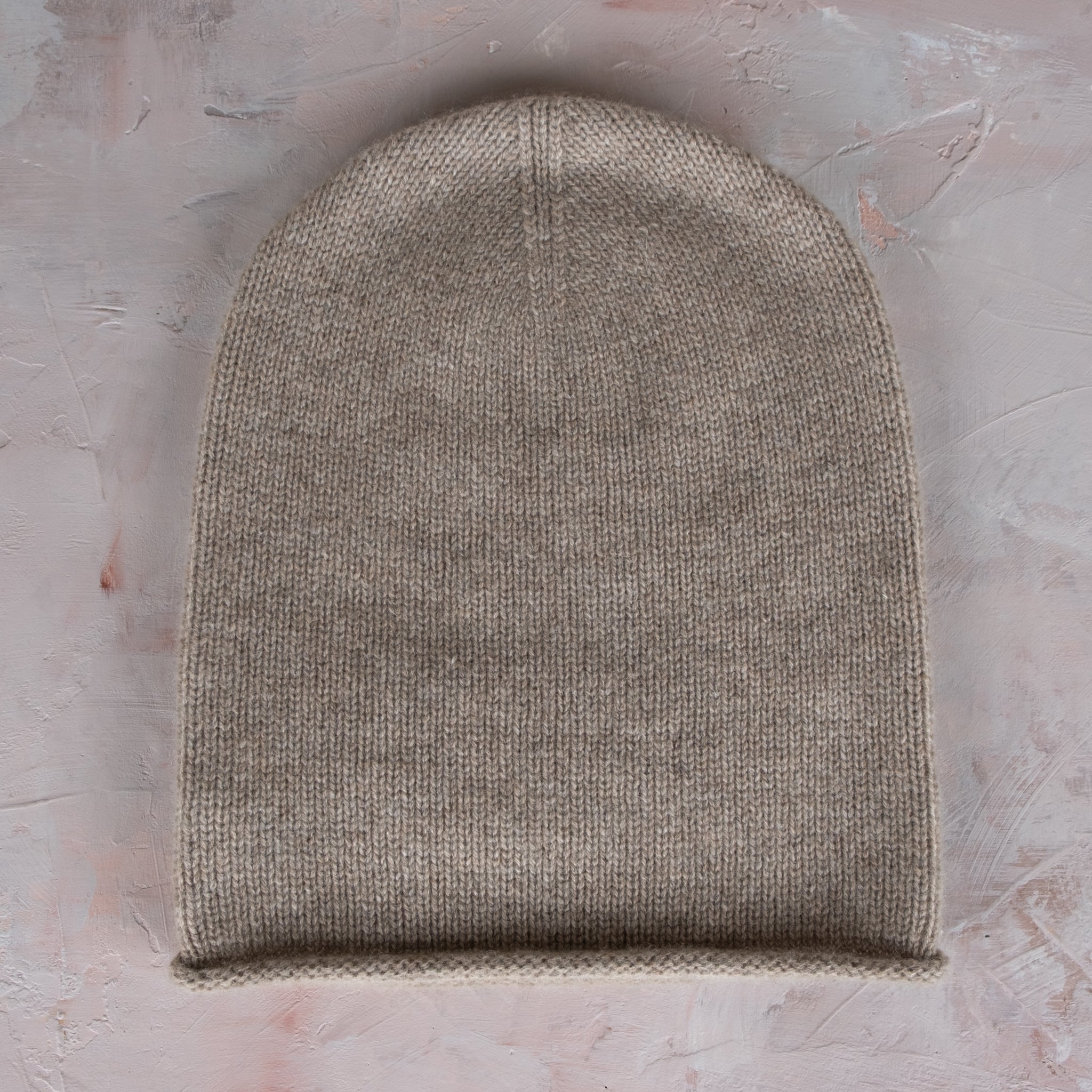 Cashmerism 100% Cashmere Rolled Edge Beanie