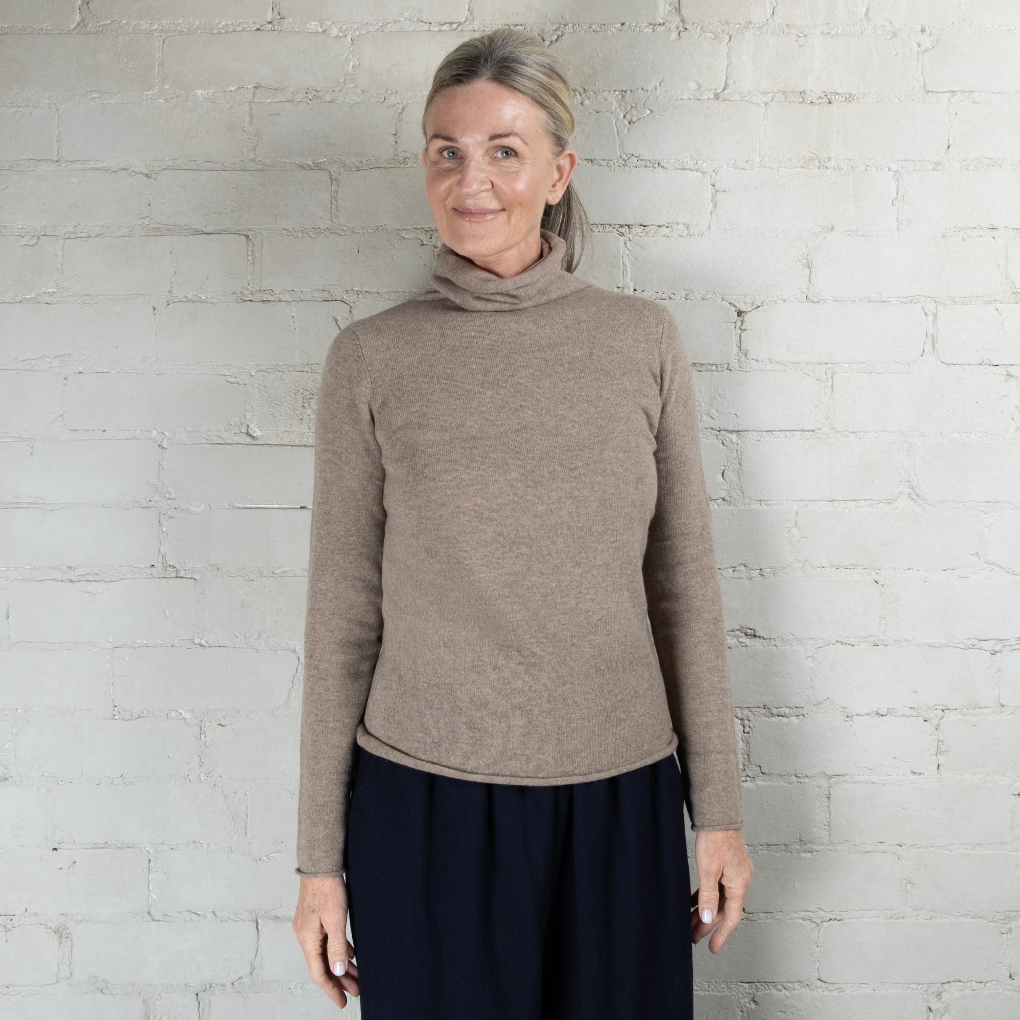 Cashmerism 100% Cashmere Essential Rollneck Pullover