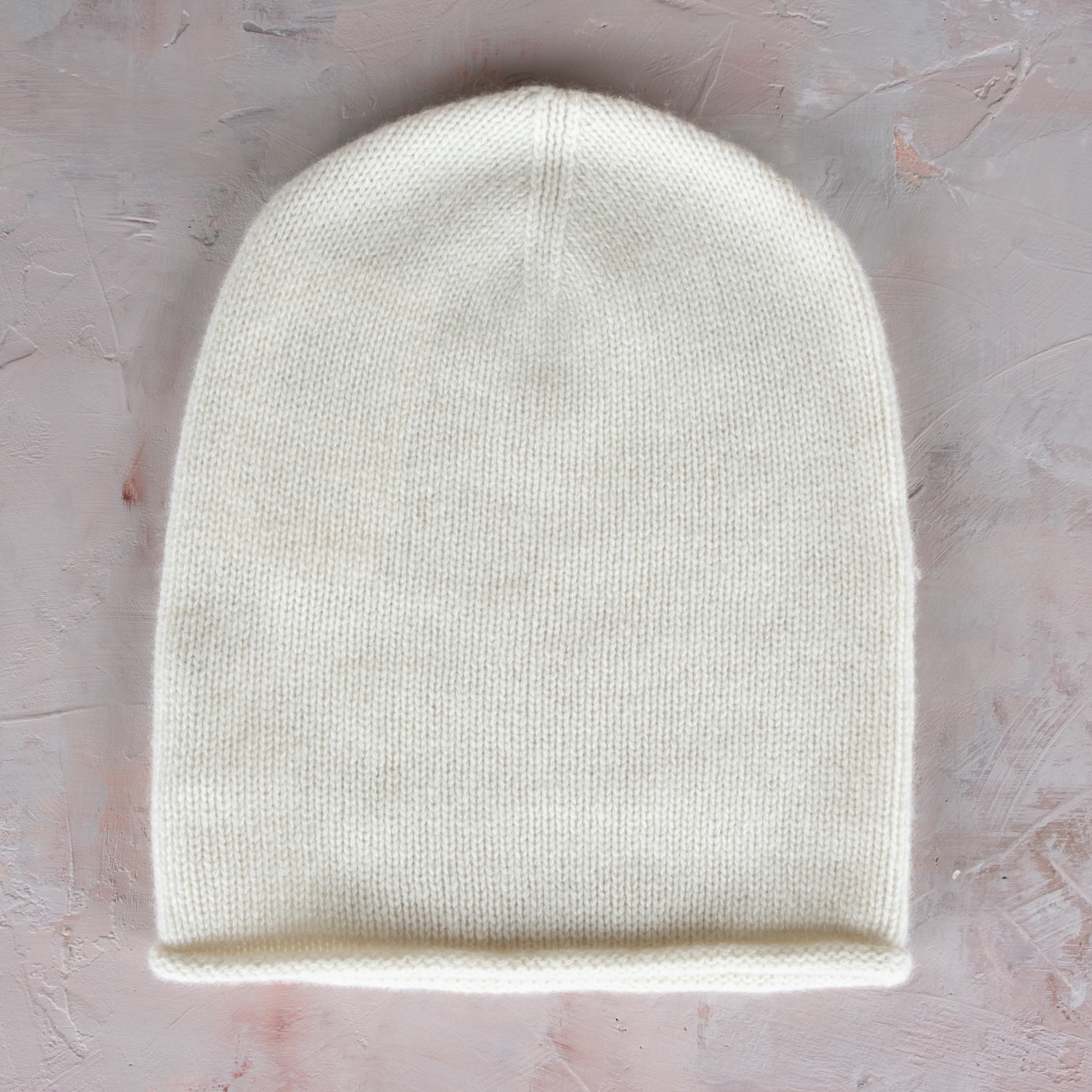 Cashmerism 100% Cashmere Rolled Edge Beanie
