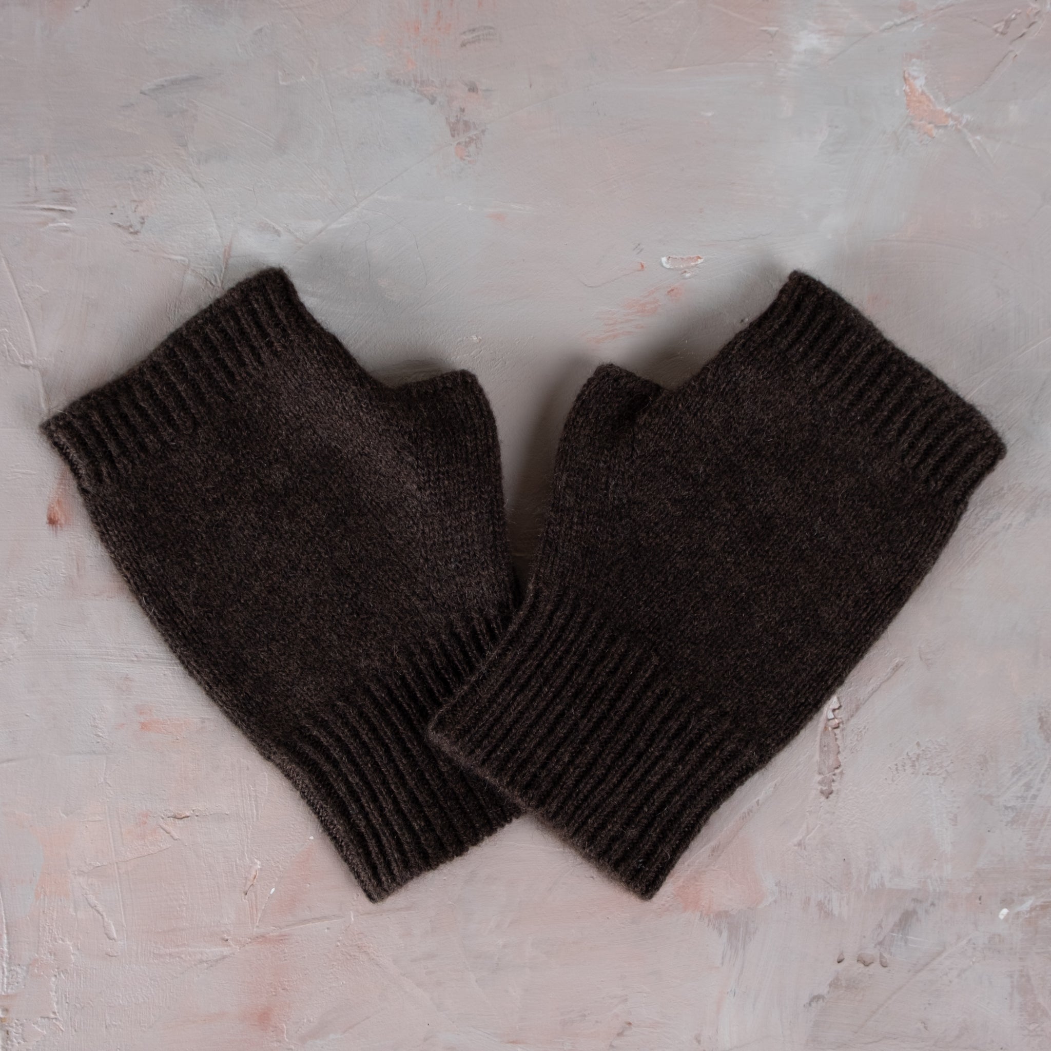 Cashmerism 100% Cashmere Fingerless Mittens