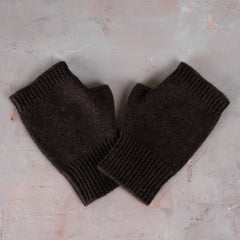 Cashmerism 100% Cashmere Fingerless Mittens
