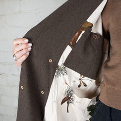 Aleksandr Manamis Double Breasted Wool Coat