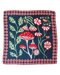 Les Belles Vagabondes Boxed Printed Silk Scarf
