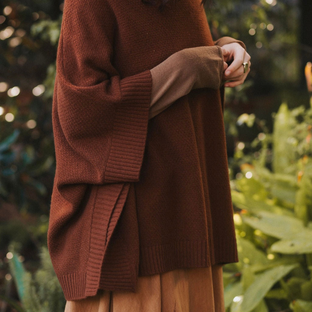 Montaigne Agnès 100% New Zealand Wool Poncho