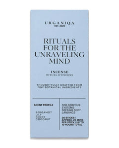 Urganiqa Rituals For The Unraveling Mind Incense