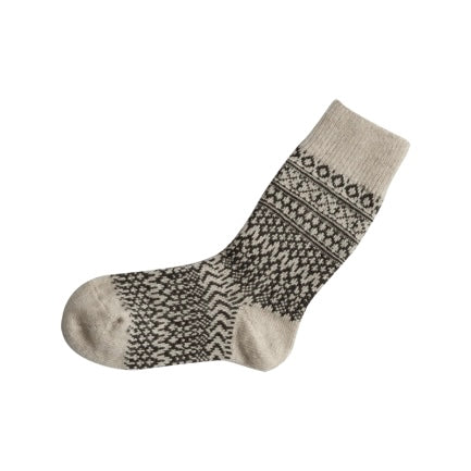 Nishiguchi Kutsushita Oslo Jacquard Wool Socks