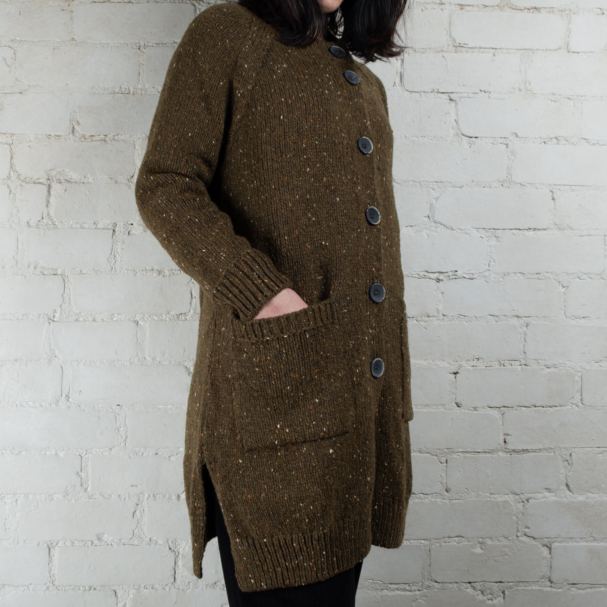 Fisherman Out Of Ireland Donegal Cardi Coat