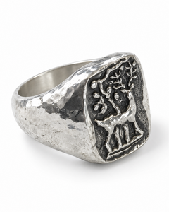 Arcana Oxidised Sterling Sliver Ring
