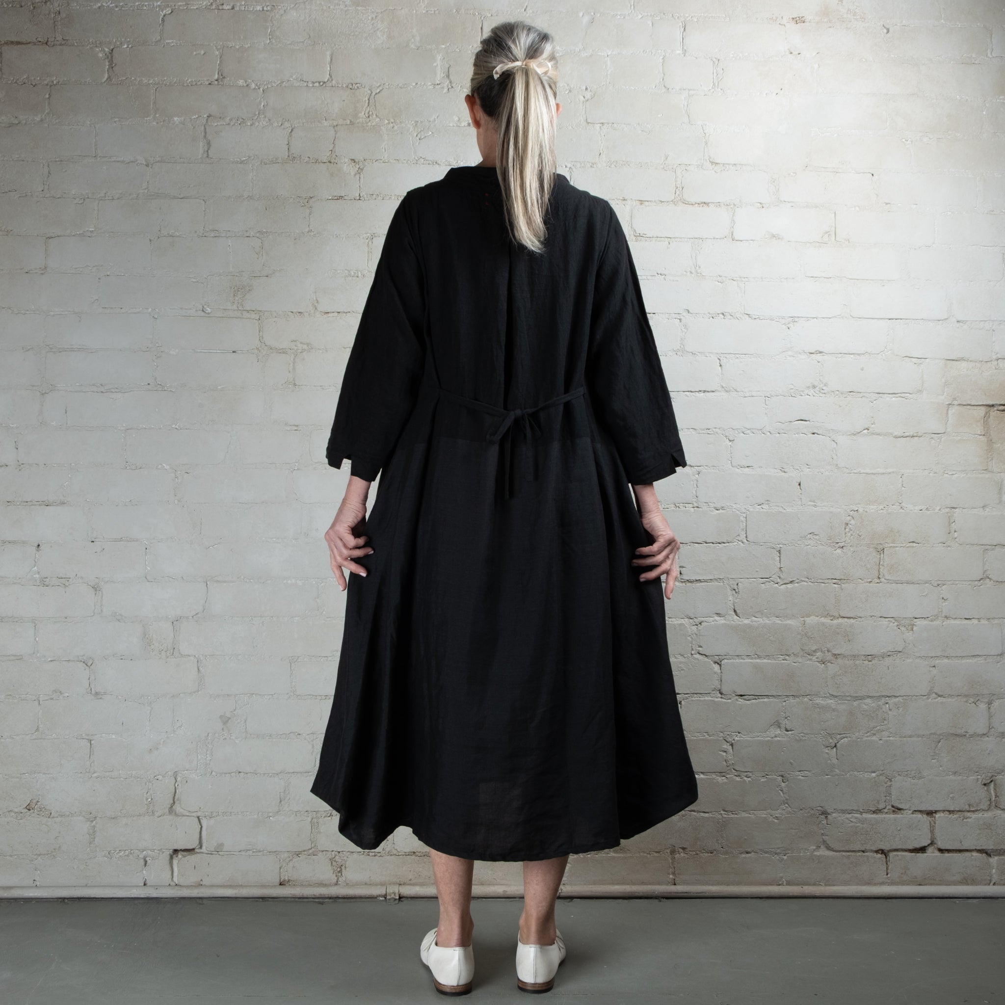 Hallelujah #8 Een Herderin Two Tone Linen Dress