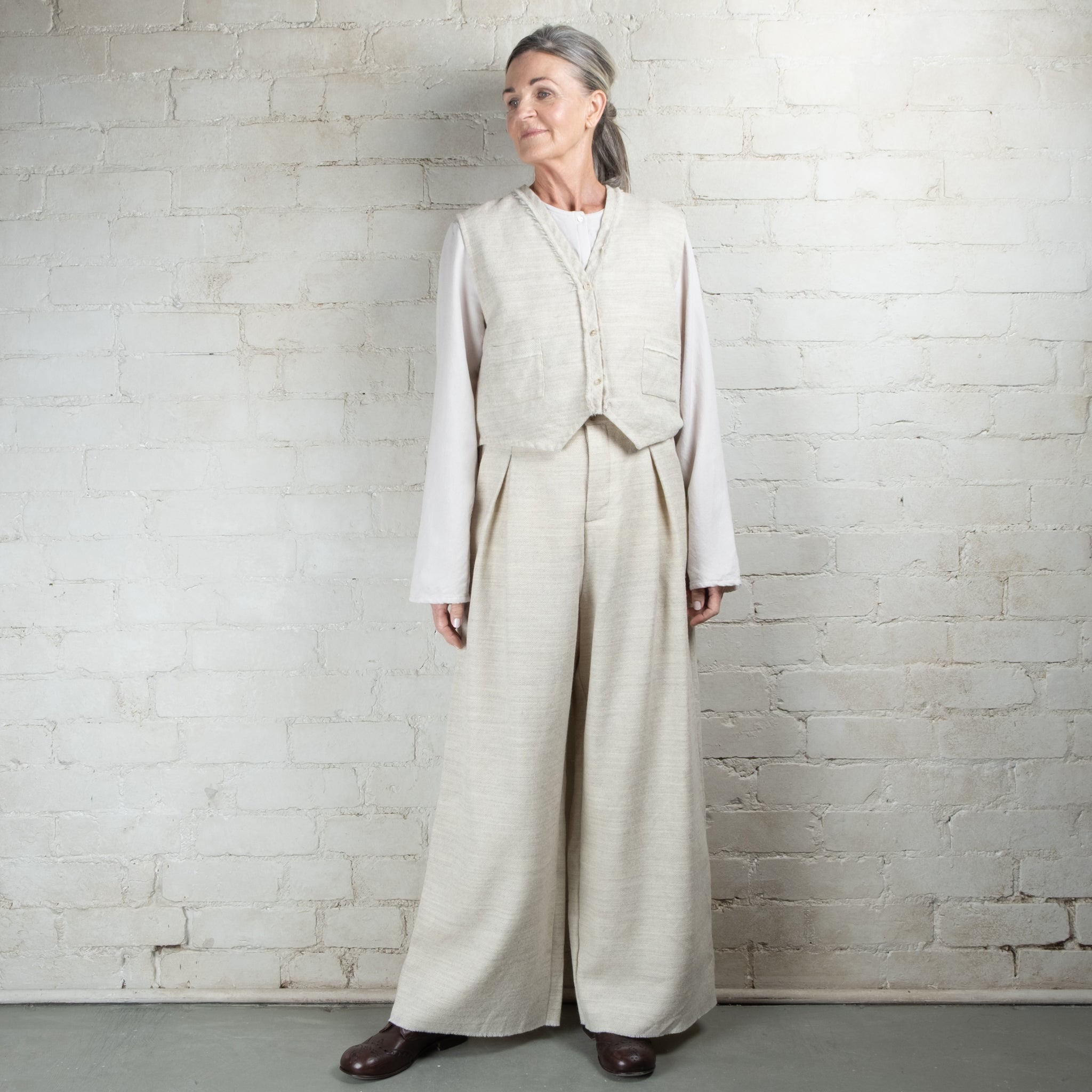 Elsa Esturgie Wool Onde Vest