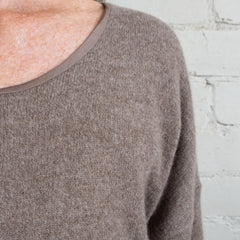 Elsa Esturgie Oubli Organic Cotton Lined Wool Sweater