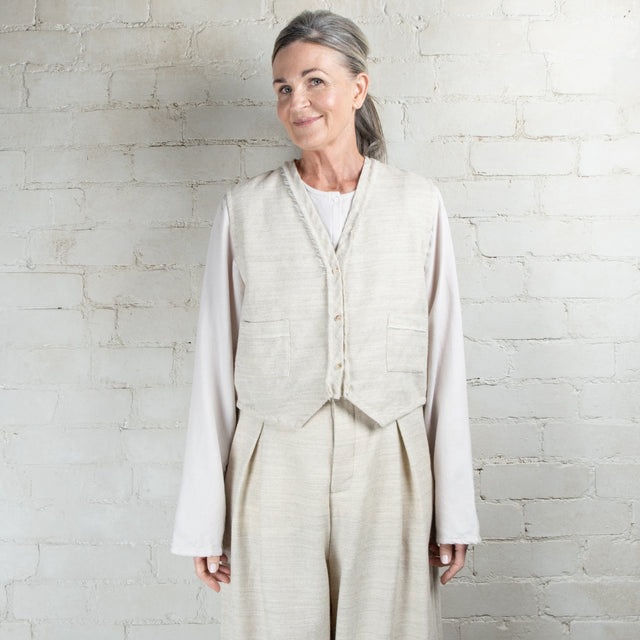 Elsa Esturgie Wool Onde Vest