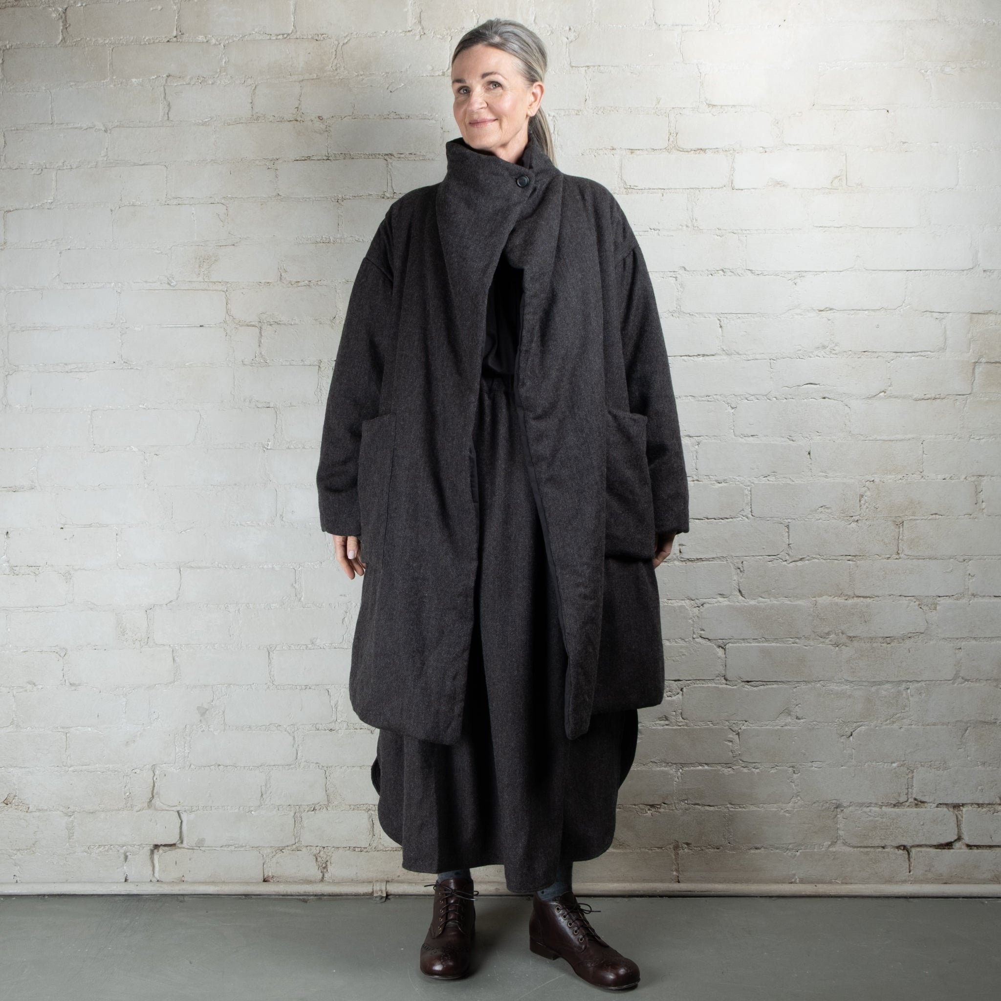 Elsa Esturgie Wool Opera Coat