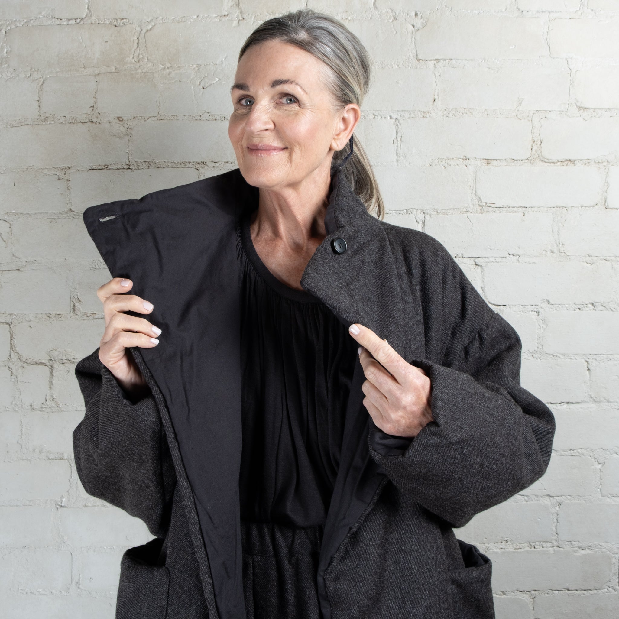 Elsa Esturgie Wool Opera Coat