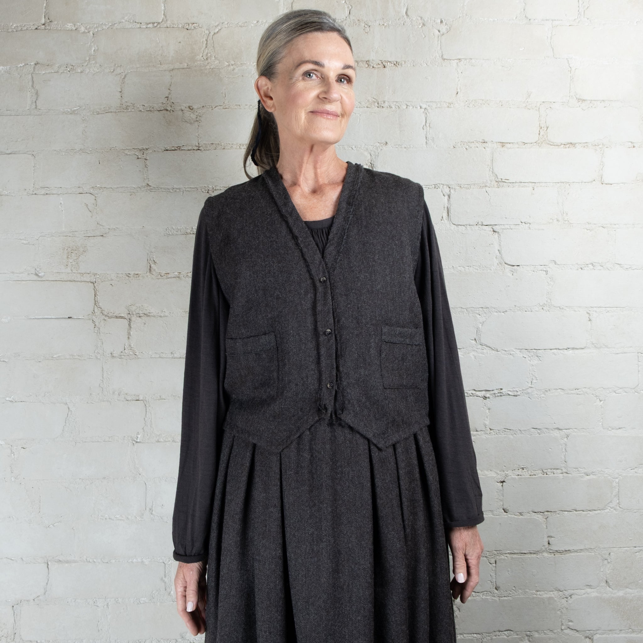 Elsa Esturgie Wool Onde Vest