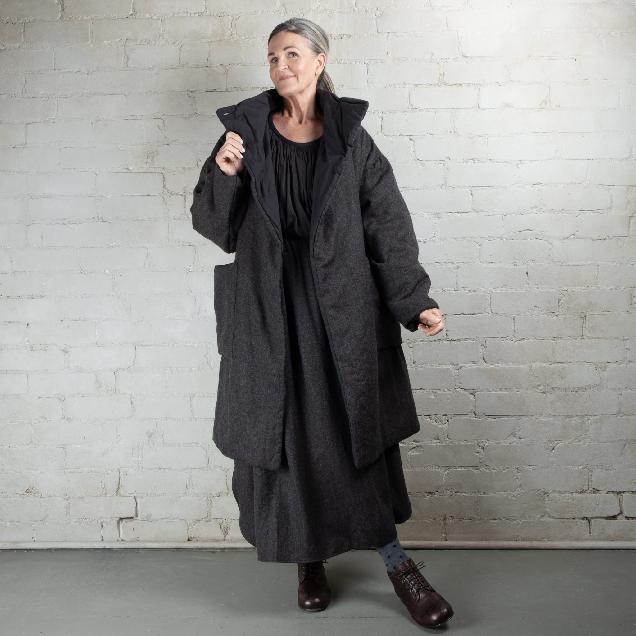 Elsa Esturgie Wool Opera Coat