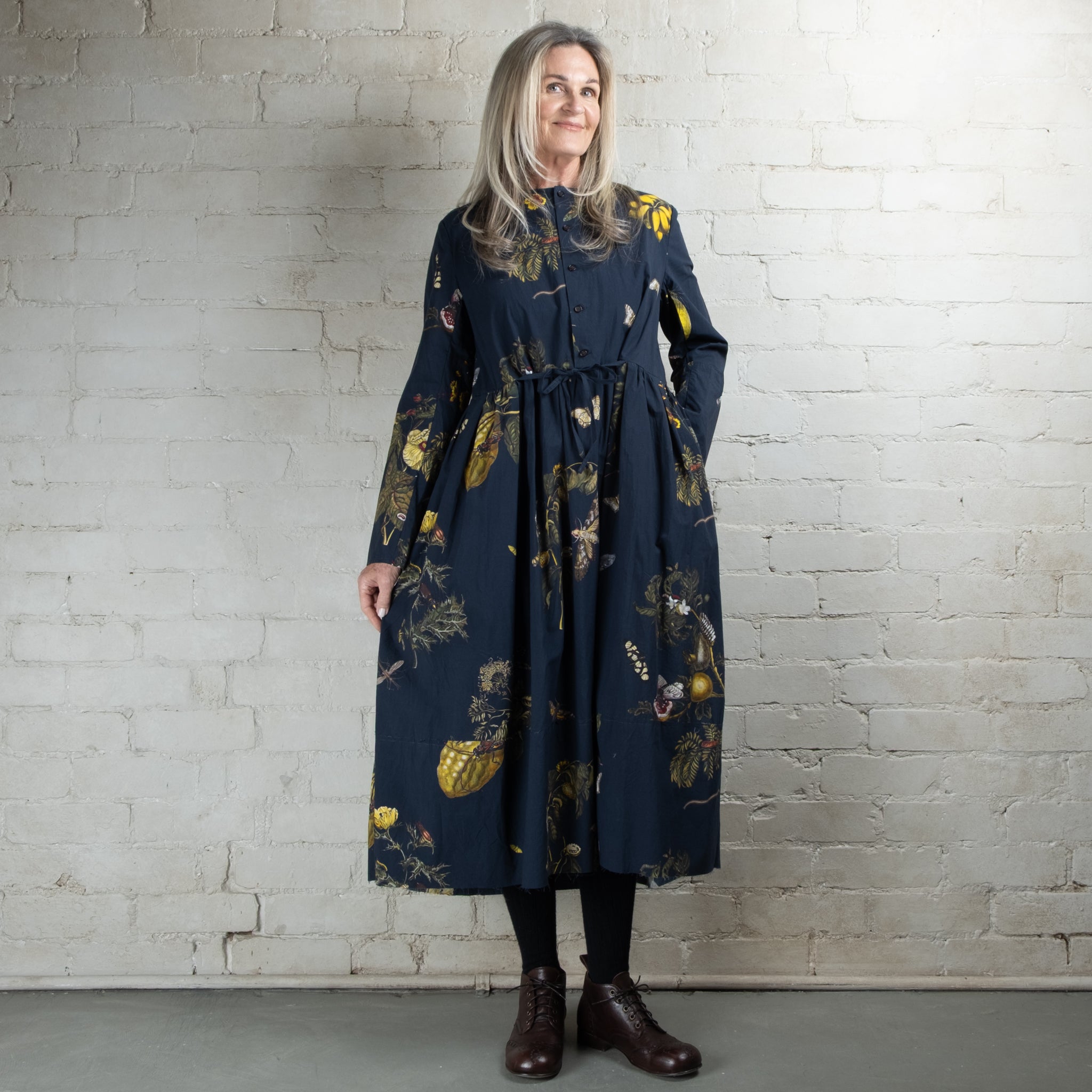 Aleksandr Manamaïs Natura Bleu Dress