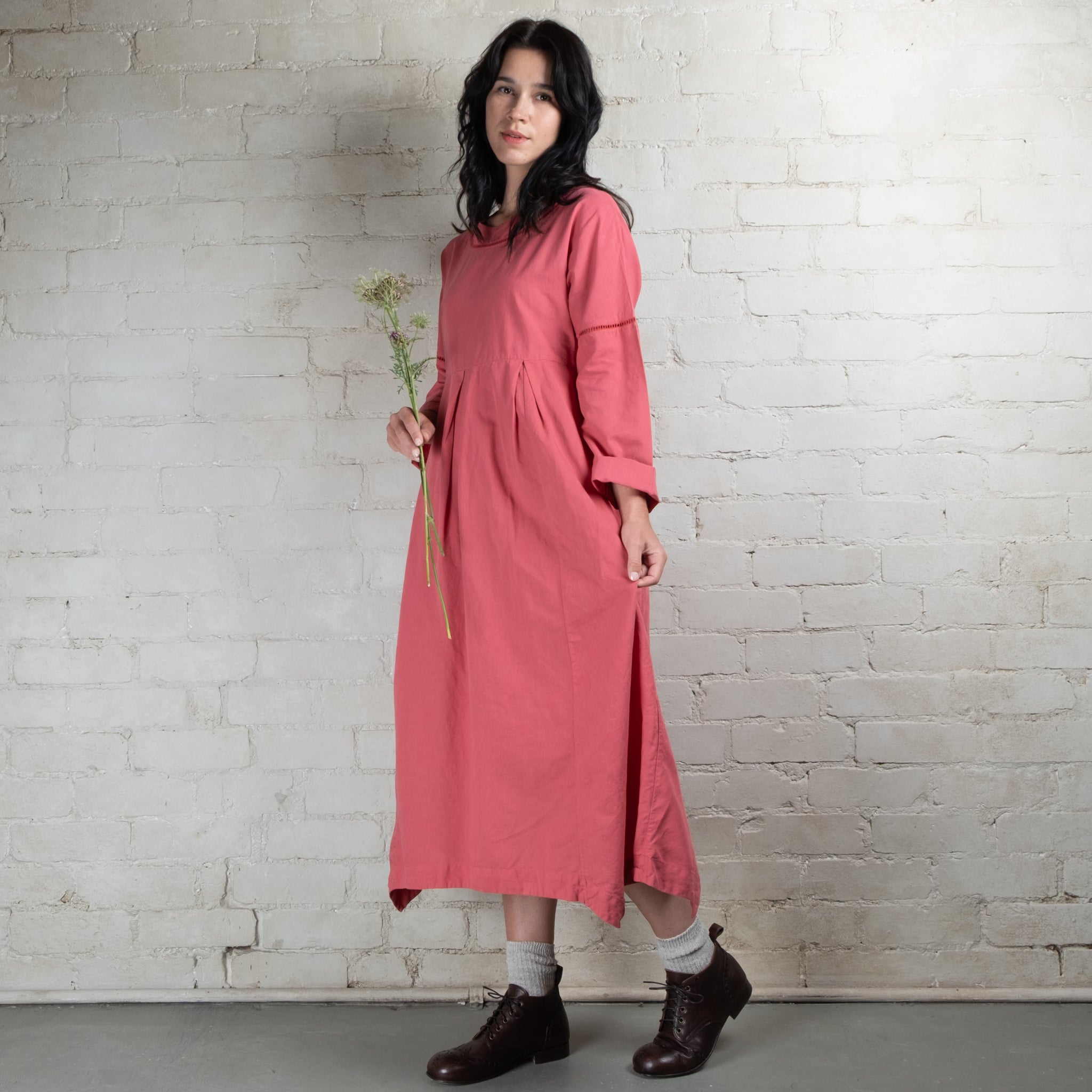 Violetta Albertine Linen Cotton Dress