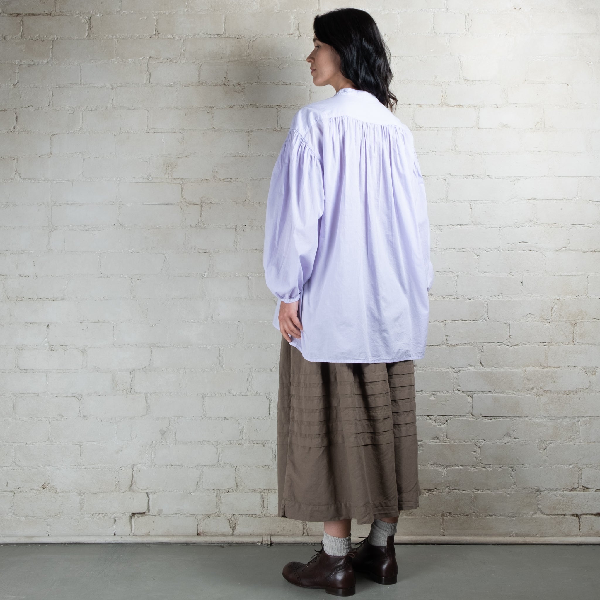 Violetta Prairie Linen Cotton Skirt