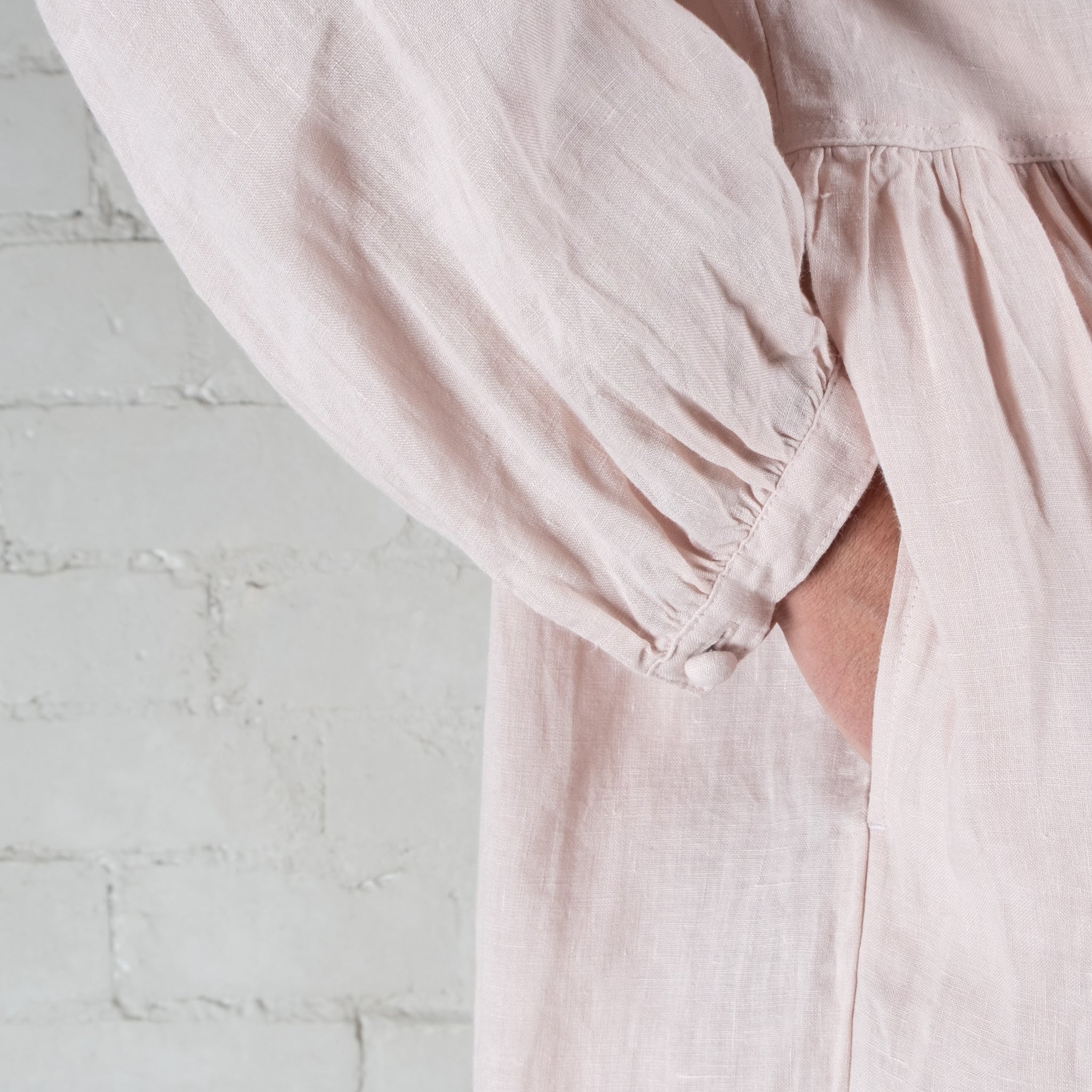 Ichi Antiquités French Linen Dress