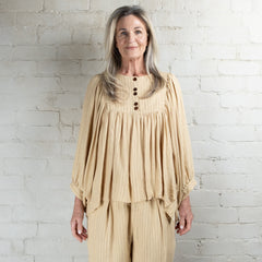 Aleksandr Manamaïs Herritage Treasury Striped Blouse