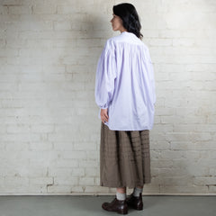 Violetta Organic Cotton Alba Pintuck Shirt