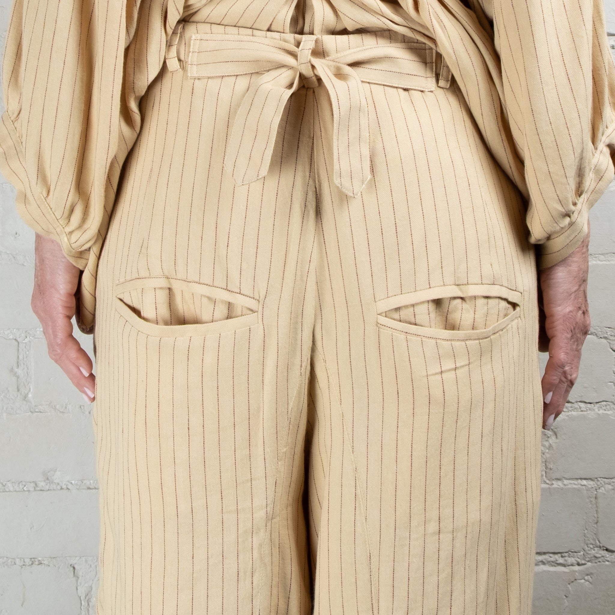 Aleksandr Manamaïs Hector Heritage Striped Pants