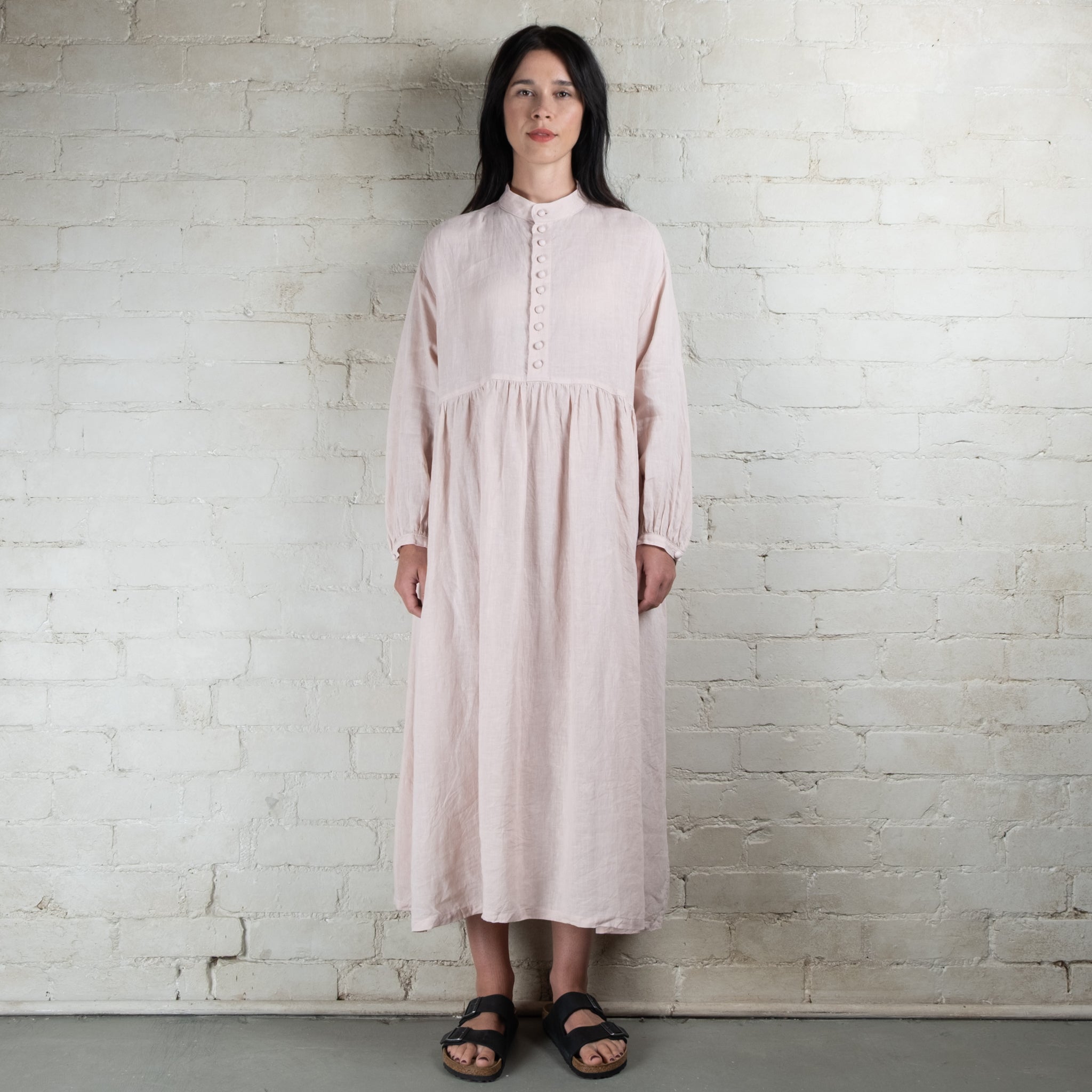 Ichi Antiquités French Linen Dress