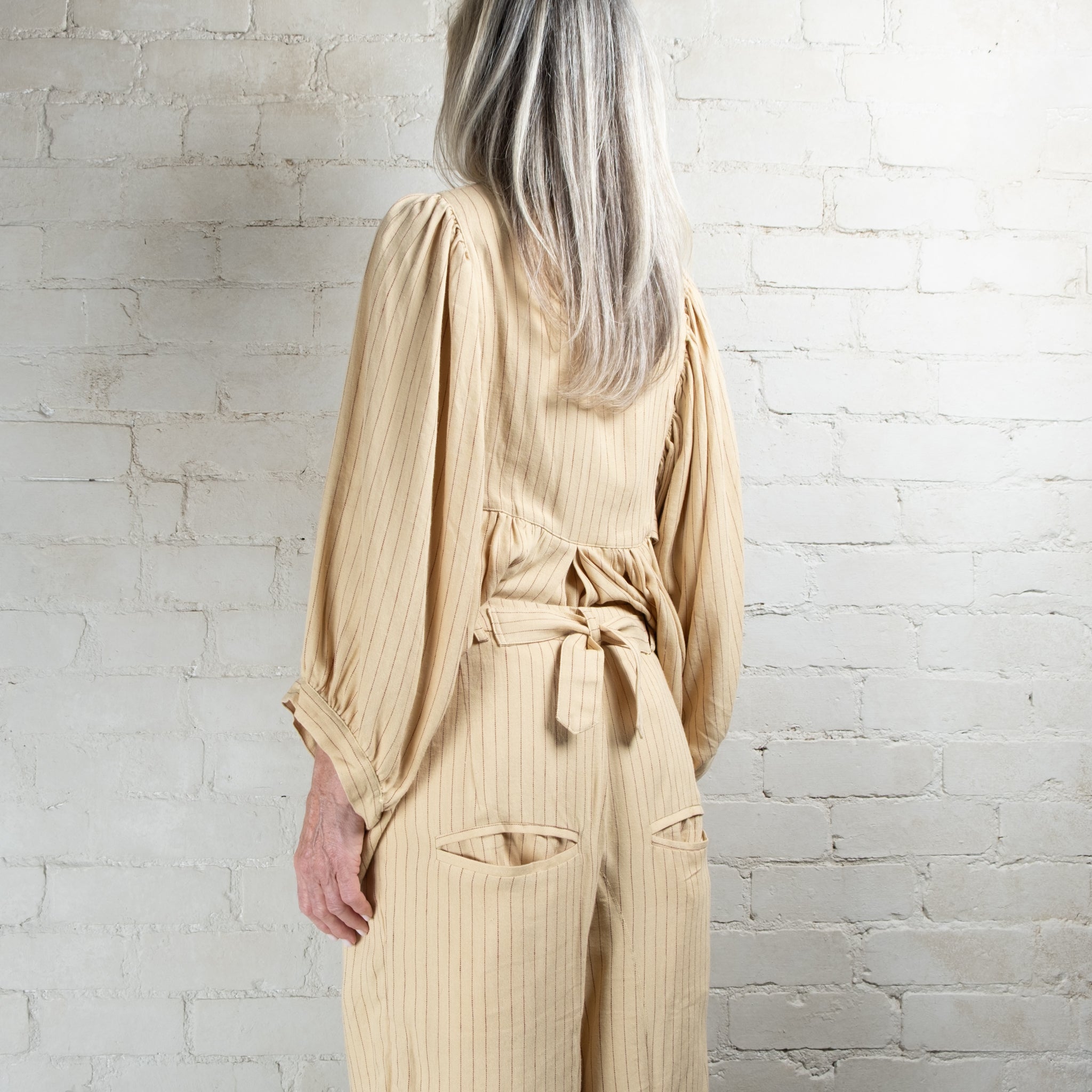 Aleksandr Manamaïs Hector Heritage Striped Pants