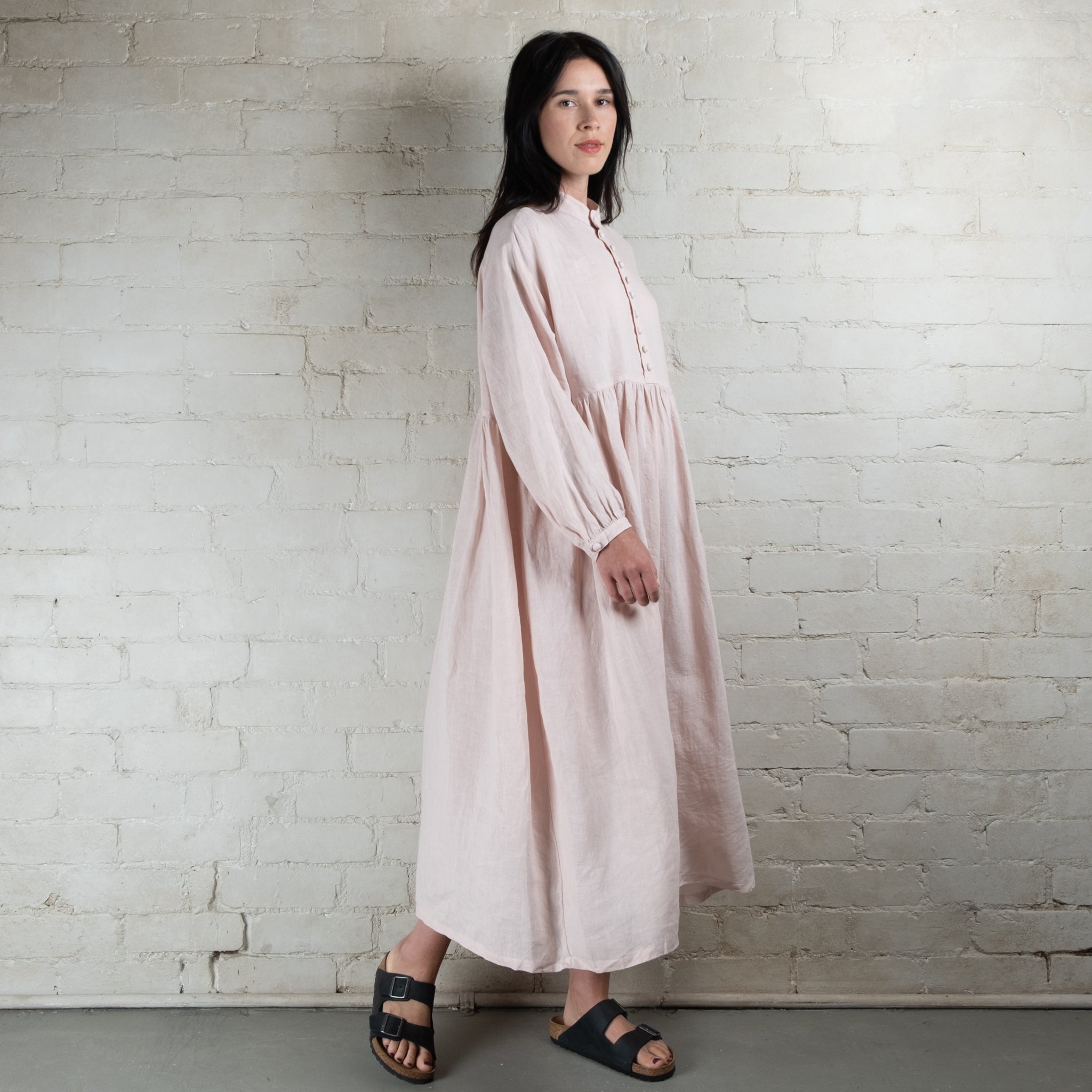 Ichi Antiquités French Linen Dress