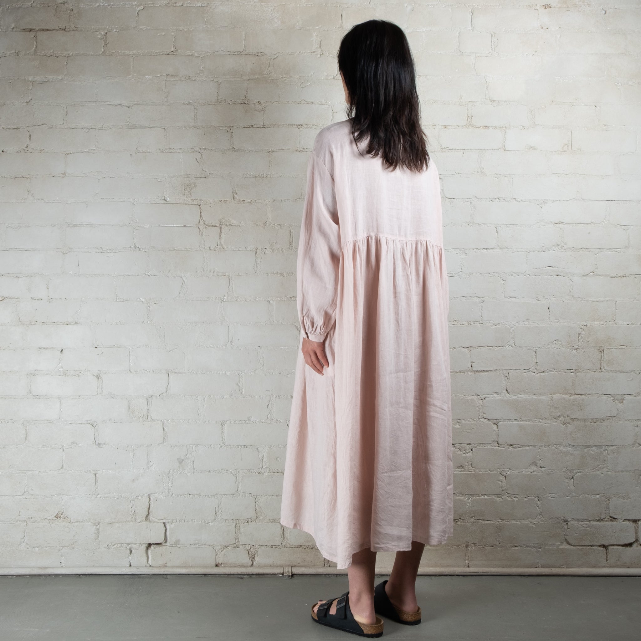 Ichi Antiquités French Linen Dress