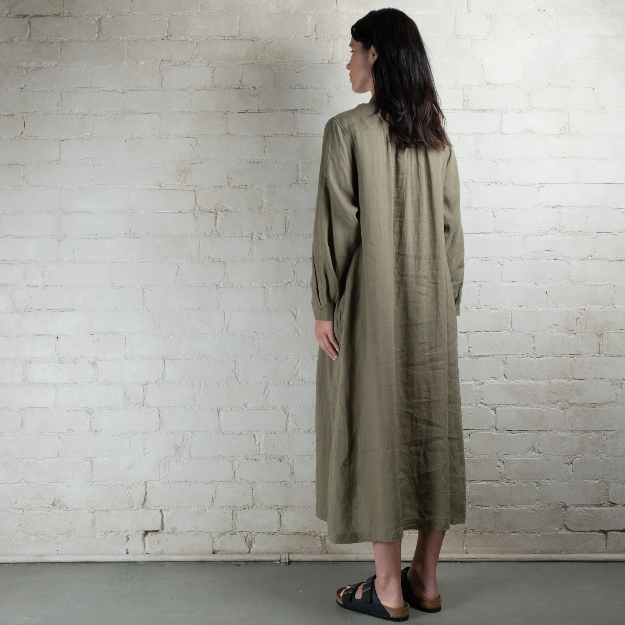 Ichi Antiquités French Linen Dress