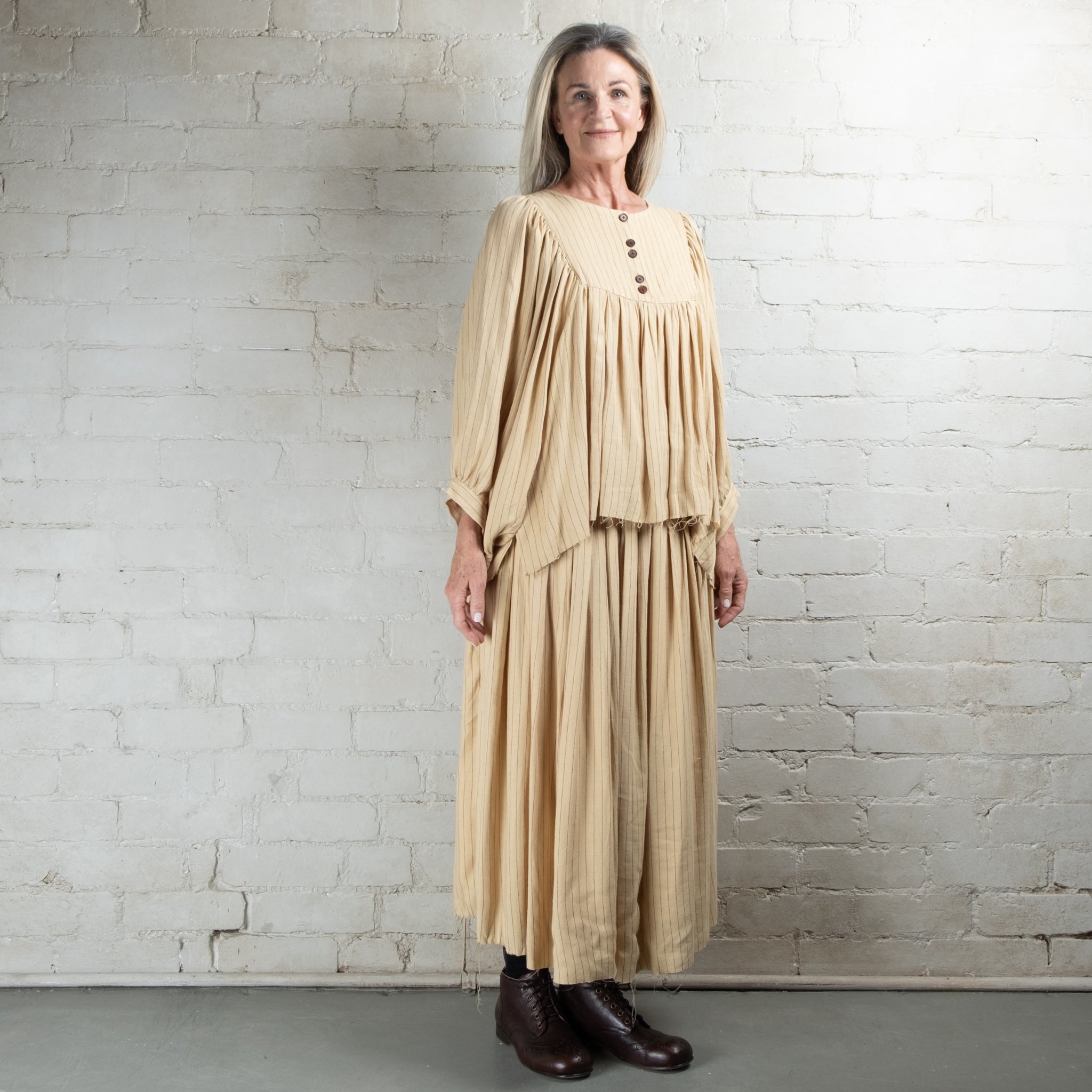 Aleksandr Manamaïs Herritage Treasury Striped Blouse