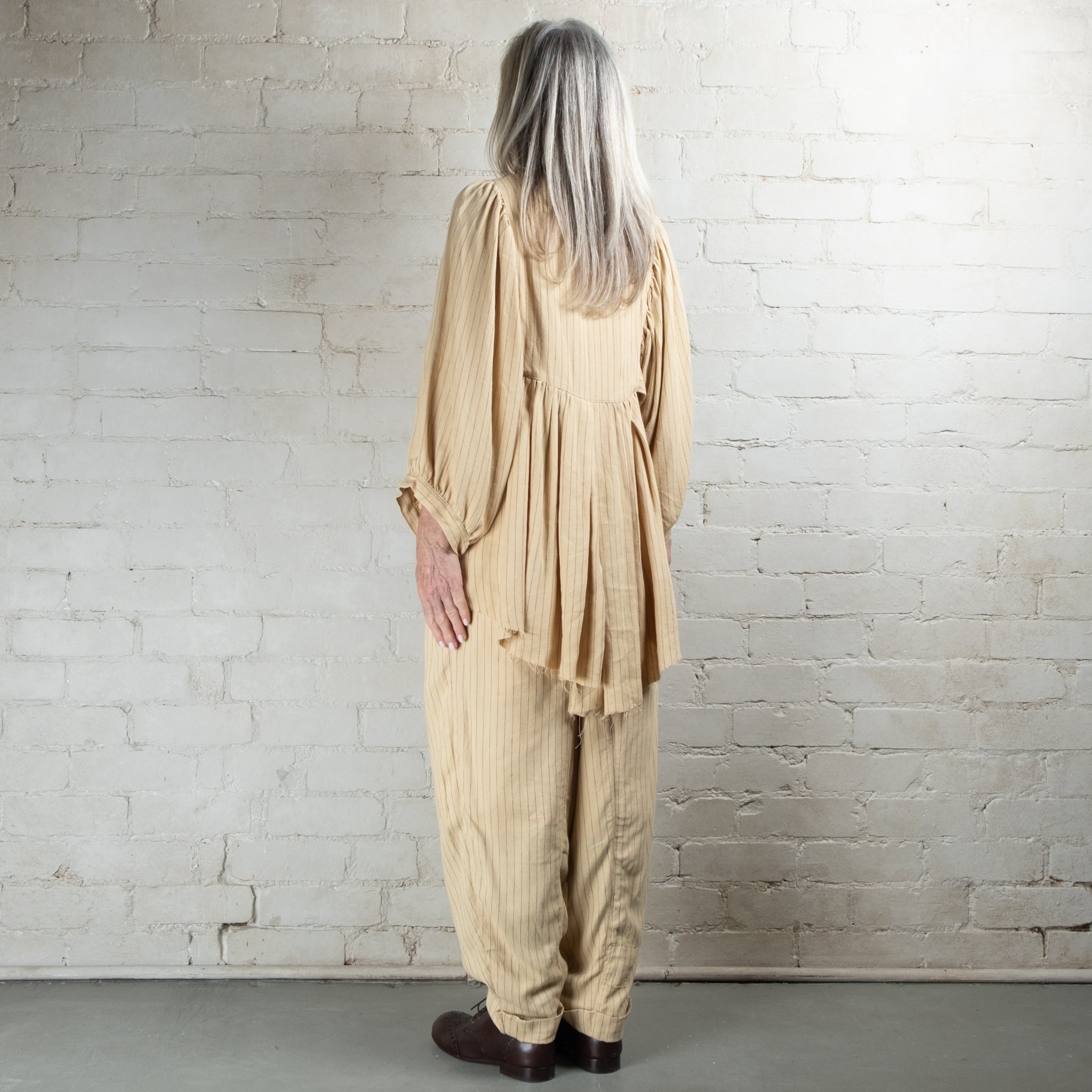 Aleksandr Manamaïs Hector Heritage Striped Pants