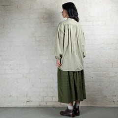 Violetta Organic Cotton Alba Pintuck Shirt