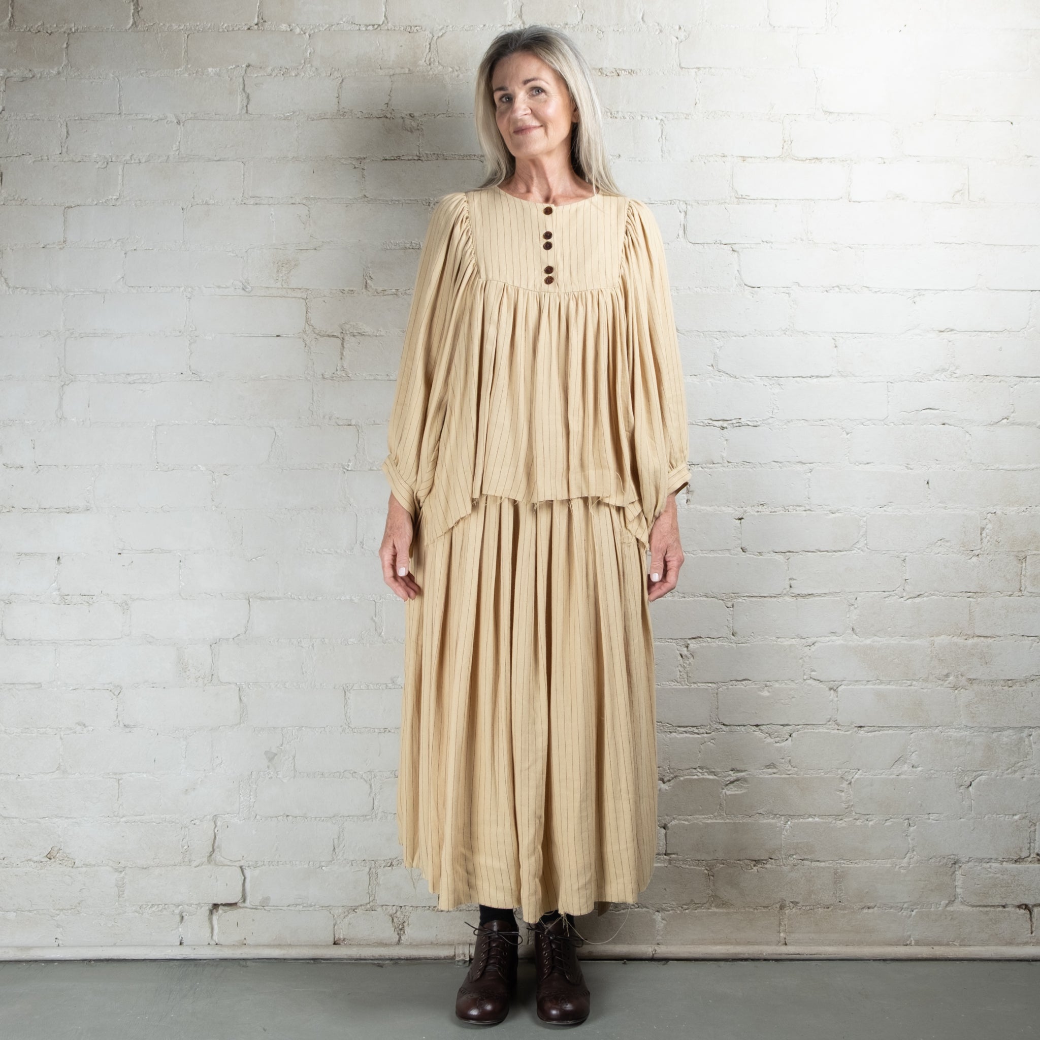 Aleksandr Manamaïs Herritage Treasury Striped Blouse