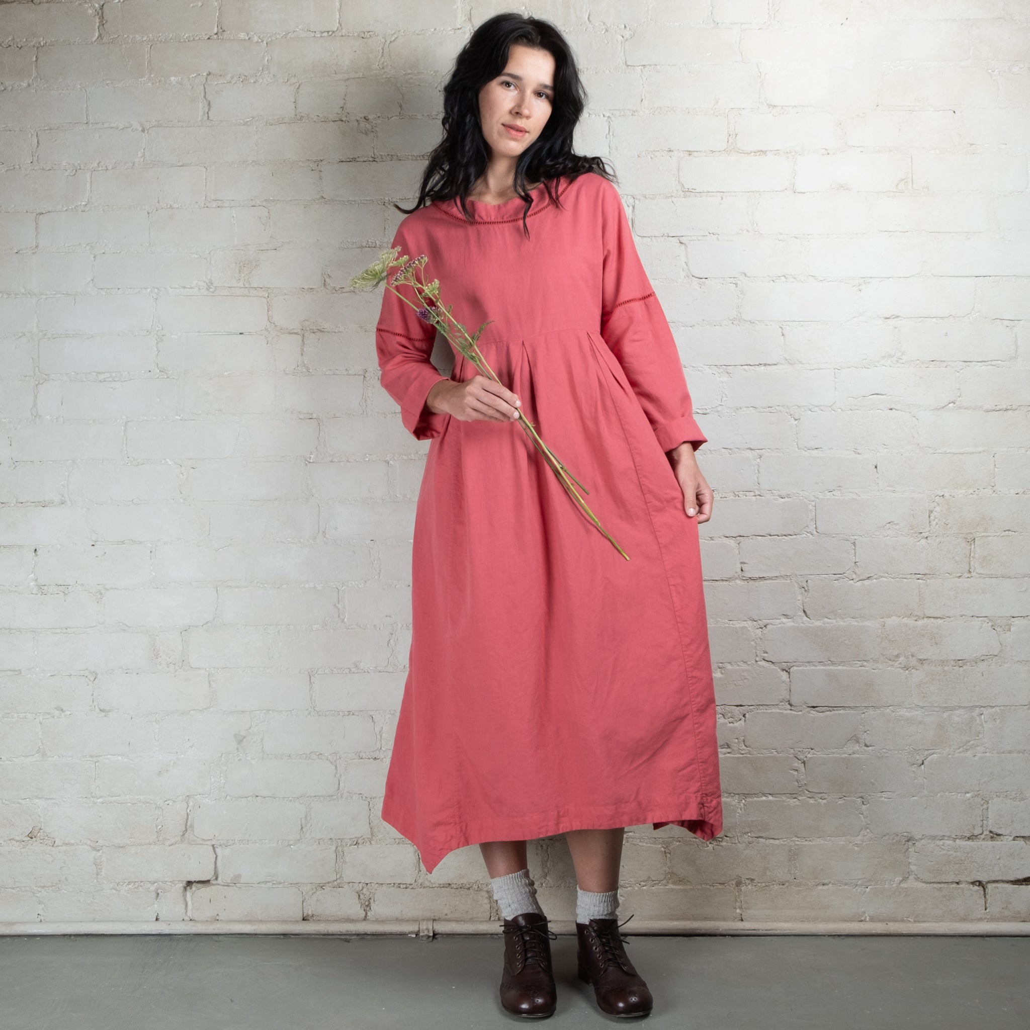 Violetta Albertine Linen Cotton Dress