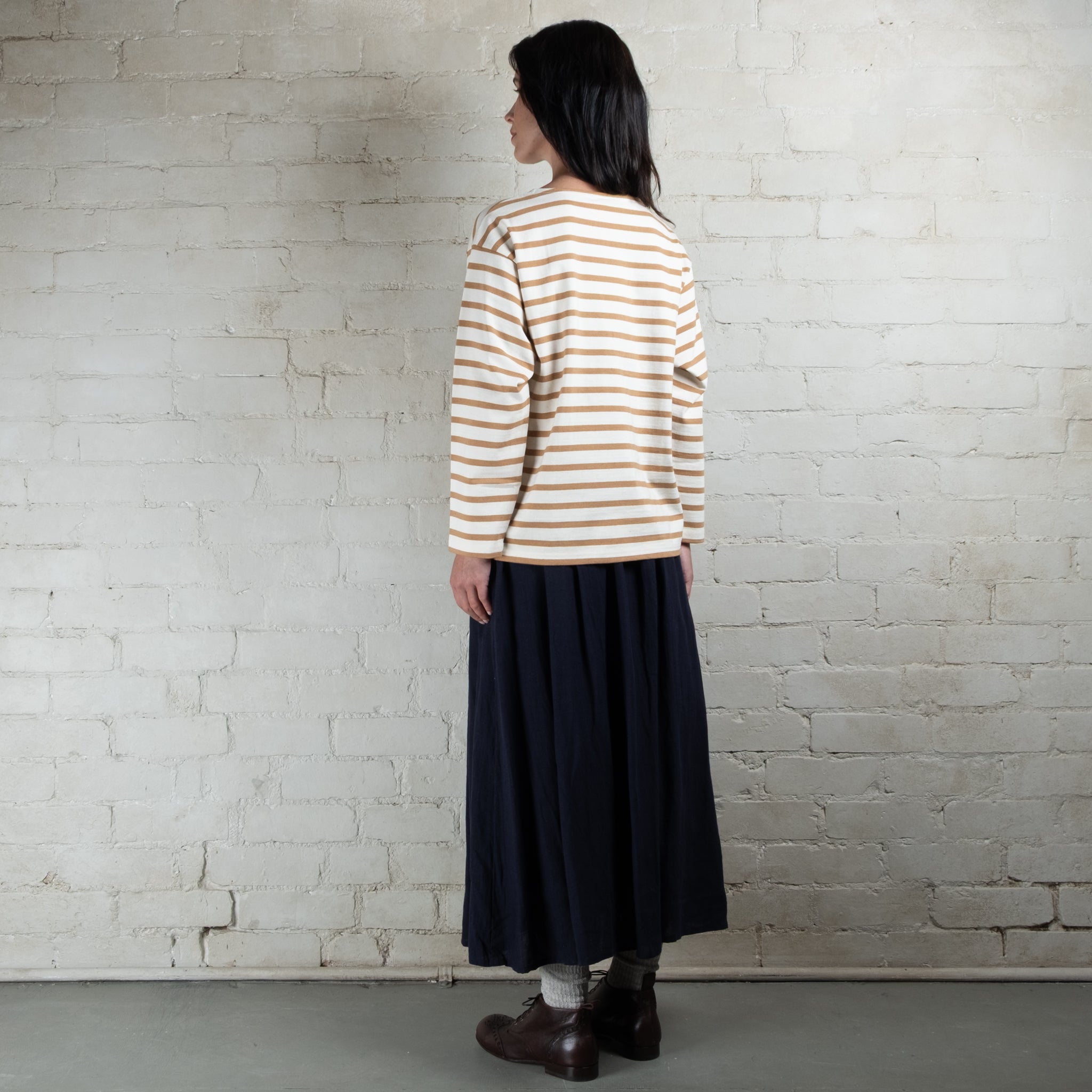 ichi Antiquités French Linen Skirt