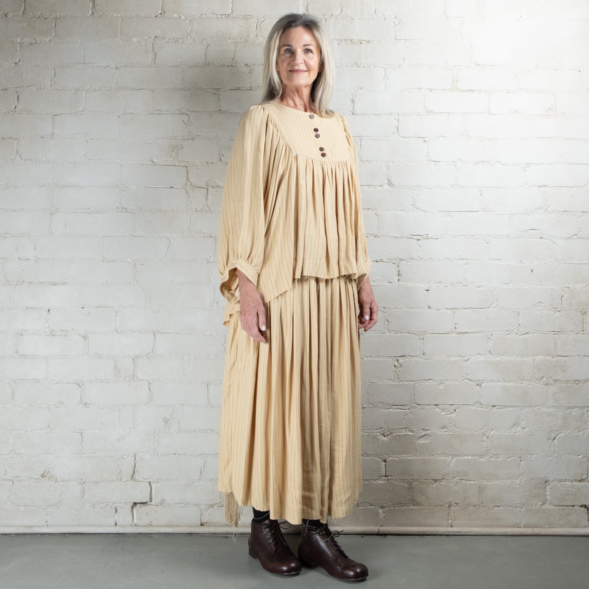 Aleksandr Manamaïs Herritage Treasury Striped Blouse