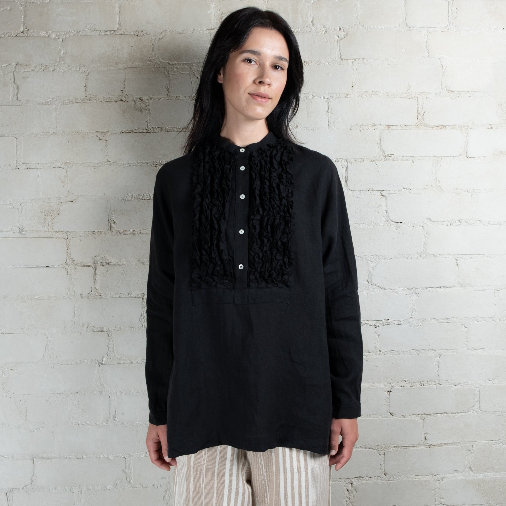 Ichi Antiquités French Linen Shirt