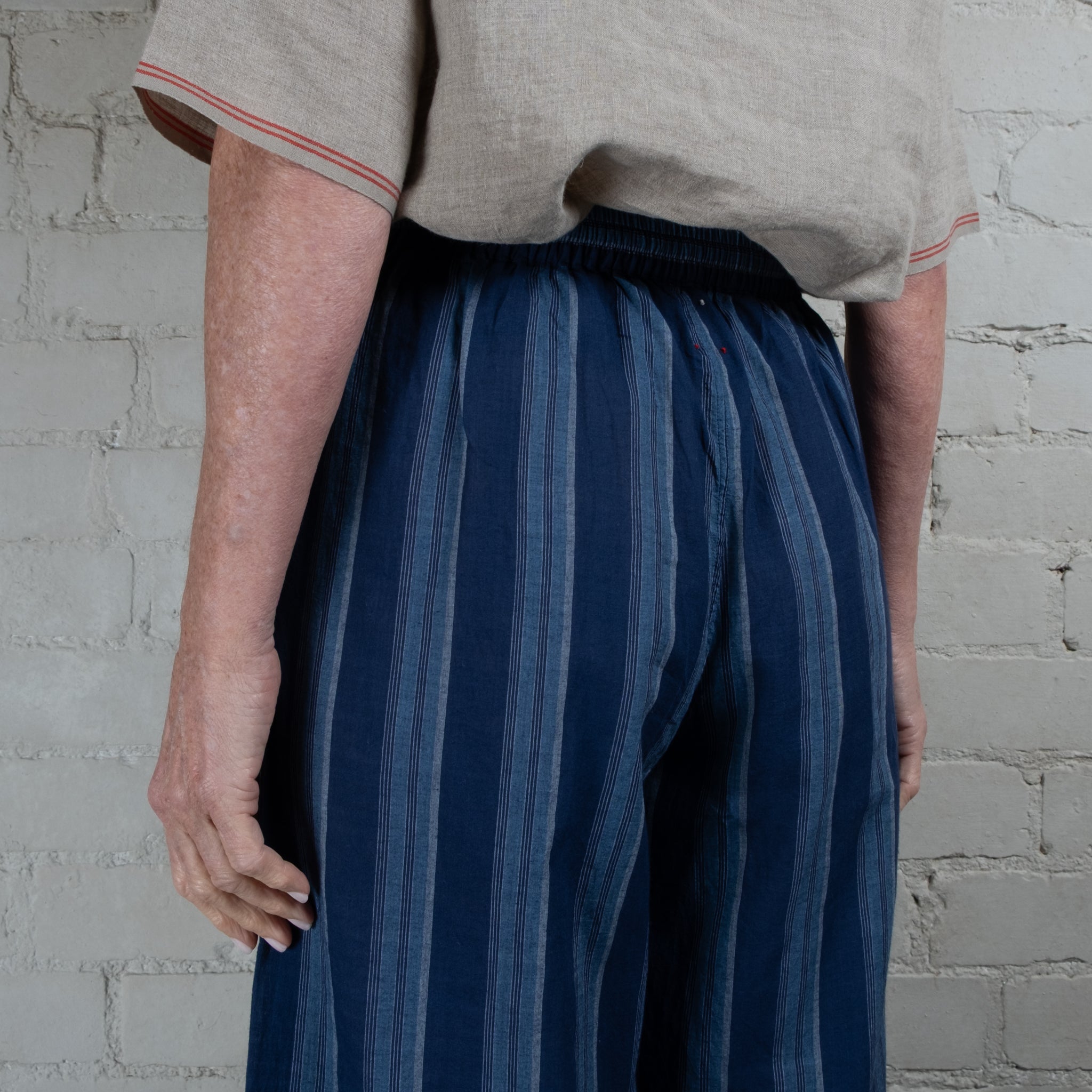 Dve Dityaa Cotton Stripe Pants